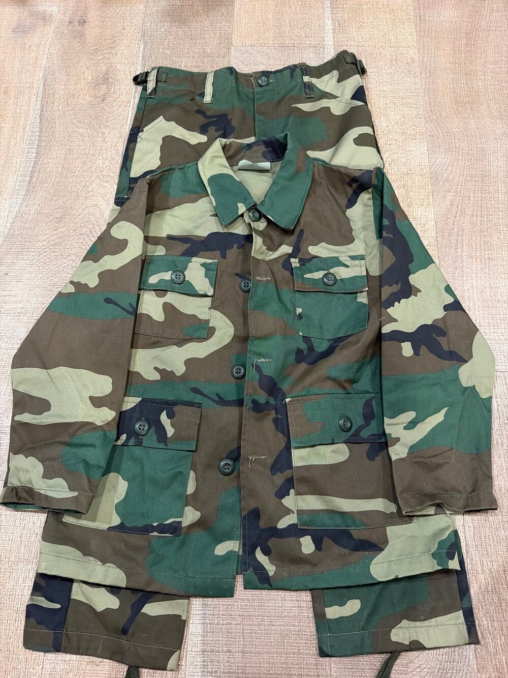 ROTHCO KIDS BDU SHIRTS and pants WOODLAND CAMO